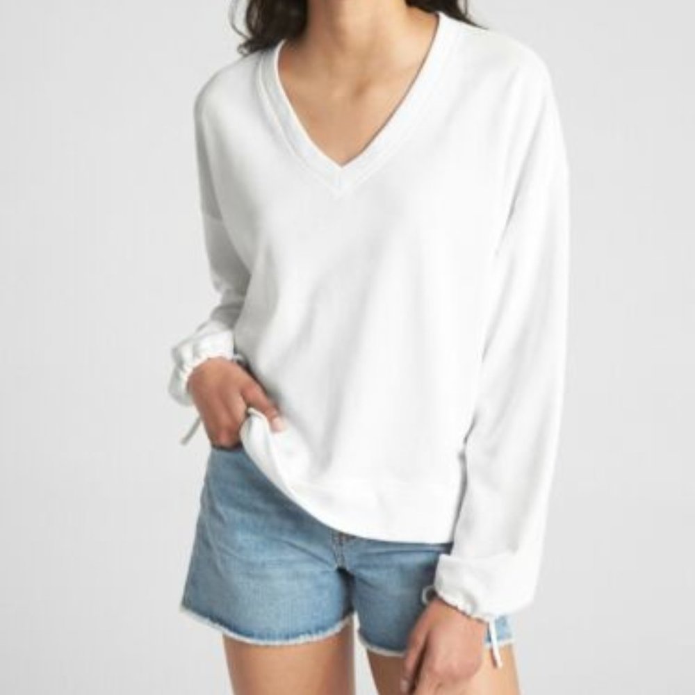 GAP Balloon Sleeve Pullover Sweater